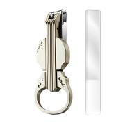 Cortauñas Para Pies - Antisalpicaduras Uñas De Las Manos Y Los | 2 en 1 Afilador y Abrebotellas con Lupa Integrada para Uso Diario Exterior Hombres Mujeres Personas Mayores Ac