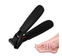 Cortaúñas para pies - Cortaúñas de pies extra grandes para hombres con amplia apertura de la boca | Resistente acero inoxidable para manicura y pedicura cuidado de las uñas de los pies para personas