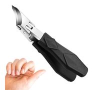 Cortaúñas Para Uñas De Los Pies - Diseño Ergonómico Inclinado Anti-Salpicaduras Para Un Corte Preciso | Herramienta de para Mujeres, Hombres, Mayores, Niños, Uso Doméstico, Salón y Viaje