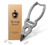 Cortaúñas para uñas gruesas encarnadas - Heavy Duty de grado quirúrgico de acero inoxidable para uñas cortadoras de uñas para hombres, adultos mayores, herramienta quiropodista Krisp Beauty