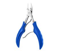 Cortaúñas para uñas gruesas y encarnadas, cortaúñas de alta resistencia, uno de los alicates de uñas grandes, azul