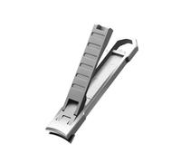Cortauñas Pies Nail Cutter Alicate Cortauñas Alicates Uñas Pies Corta Uñas Adulto Profesional Gruesas Mango Largo Kit Plegable Evite Que Salpiquen Las Virutas De Las Portable (6.5x1.4cm,silver)