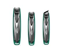 Cortauñas Pies Nail Cutter Alicate Cortauñas Alicates Uñas Pies Corta Uñas Adulto Profesional Uñas Gruesas Kit Anti-salpicaduras De Uñas Portátil Acero Inoxidable (green,7x1.7cm)
