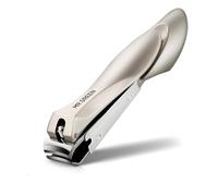 Cortaúñas profesional de acero inoxidable con lima, herramientas de aseo de precisión para hombres y mujeres, 93 x 13 mm