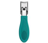 Cortaúñas profesional de acero inoxidable - Herramienta ergonómica con | cabezal giratorio para manicura y, reduce el esfuerzo de corte, perfecto para todo tipo de uñas, fácil