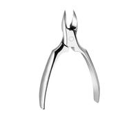 Cortaúñas profesional de acero inoxidable para hombre, alicates de punta de águila plateados, adecuados para uñas gruesas y duras, pinzas para ranurar uñas, plateados, sin bolsa