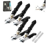 Cortaúñas Profesional para Uñas Gruesas, Ergonómico con Apertura Extra Ancha en Acero Inoxidable, Recortador de Alta Resistencia para Pies y Manos(2set)