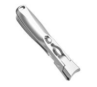 Cortauñas Resistente - Cortador de Uñas Portátil para Uñas Gruesas,Herramienta de Acero Inoxidable con Ancha para de los Pies, Uso en Viaje, Hogar u Oficina, para Entusiastas del Orden y Estilist