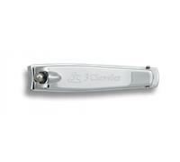 Cortauñas tres claveles mediano de acero inox, 6 cm - 1 unidad.