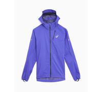 Cortavientos ASICS Fujitrail Elite Waterproof para hombre Morado L