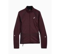 Cortavientos ASICS Road Winter para hombre Burdeos L