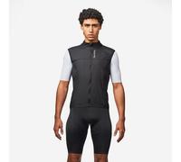 Cortavientos Ciclismo Carretera RCR Ultra-Light Hombre Negro Sin Mangas L