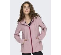 Cortavientos de corte ajustado para senderismo Mujer Talla S. Color Rosa