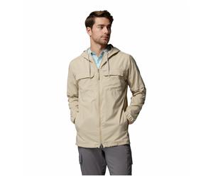 Cortavientos de hombre Columbia Skien Valley™ Hooded Long sleeve Shirt Talla: XXL / Color: beige/blanco