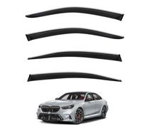 Cortavientos Deflectores Lluvia Coche para BMW M5 MK8-G90-G99 2024-2025, Deflectores de Aire para Ventanillas de Auto Viseras Solares Accesorios