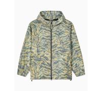 Cortavientos Relaxed Repelente al agua Kenzo Tiger para hombre Ref. FG55BL1199ND-41 Color Gris Amarillo Animal Print Talla M