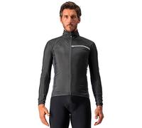 Castelli Squadra Stretch Jacket Chaqueta, Hombre, Light Black/Dark Gray, L