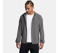 Cortavientos Under Armour Stretch Woven para hombre Castlerock / Negro M