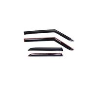 Cortavientos Ventana Coche Compatible con Mini para Countryman F60 2017 2018 2019 ABS Ventilación plástico Protector contra Lluvia Deflector Viento Visera de Ventana Lateral Cubierta de toldos