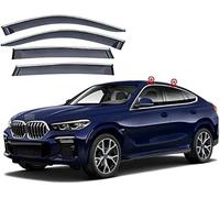 Cortavientos Ventana Coche para BMW X6 G06/2020-2022 Deflectores de Aire Deflectores de Viento Deflectores de Aire Antilluvia