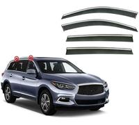 Cortavientos Ventana Coche para Infiniti QX60 L50 2012-2020 Deflectores de Aire Deflectores de Viento Deflectores de Aire Antilluvia