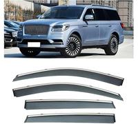 Cortavientos Ventana Coche para Lincoln Navigator 2020-2021 Deflectores de Aire Deflectores de Viento Deflectores de Aire Antilluvia