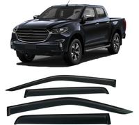 Cortavientos Ventana Coche para Mazda Bt50 Bt-50 2021 2022 Deflectores de Aire Deflectores de Viento Deflectores de Aire Antilluvia