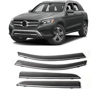 Cortavientos Ventana Coche para Mercedes GLC 260 280 300 2016-2019 Deflectores de Aire Deflectores de Viento Deflectores de Aire Antilluvia