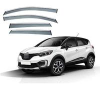 Cortavientos Ventana Coche para Renault Captur HA 2015-2019 Deflectores de Aire Deflectores de Viento Deflectores de Aire Antilluvia