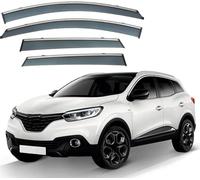 Cortavientos Ventana Coche para Renault Kadjar 2016-2022 Deflectores de Aire Deflectores de Viento Deflectores de Aire Antilluvia