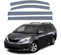 Cortavientos Ventana Coche para Toyota Sienna XL30 2011-2020 Deflectores de Aire Deflectores de Viento Deflectores de Aire Antilluvia