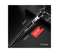 (Corte de 9 pulgadas) Tijeras para cortar el cabello de 5,5/6/7/7,5/8/9 pulgadas Tijeras para peluquería