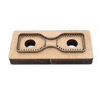 Corte de cuero Die Eficiente Precisión Handmade Diy Stamping Punching Cutter para la artesanía de cuero L tamaño