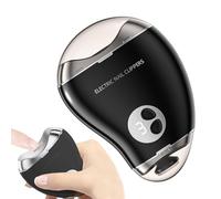 Corte de doble cabezal - Trimmer de forma tropical, de molienda de velocidad variable | Implementación compacta de cuidado de pies, herramienta de mantenimiento profesional, accesorio