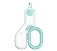 Corte de Garras de Mini Chat con luz LED, diseño ergonómico y Forma Adecuada para un Kit de Cuidado Completo y de Cuidado Completo con Lima para Animales pequeños (Rosa)