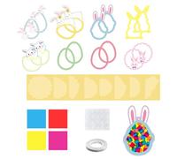 Corte de papel para niños - Suministros de manualidades de actividad portátil | Craft Kit Ornament | for Children Girl Home Glass Window Birthday Party Escuela al aire libre