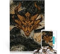Corte de precisión Dragón Enmascarado Rompecabezas de 2000 Piezas para Adolescentes 70x100cm Decoración hogar Apto para Mayores de 14 años.