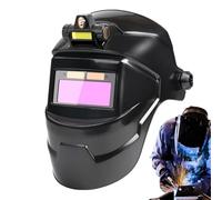 Corte de soldadura real - Gran campana de soldadura de pantalla, mejor casco de soldadura Color verdadero | oscuro en 0,1 segundos, lo que le permite ver su trabajo de forma clara y segura