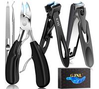 Corte de uñas para uñas gruesas - Gran apertura de mandíbula profesional pinza de uñas para uñas encarnadas gruesas, cortaúñas afiladas y resistentes para hombres mayores