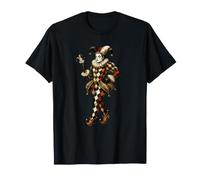 Corte del Carnaval Renacentista del bufón arlequín Camiseta