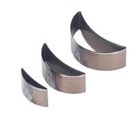 Corte Die Set Aloy Acero de acero curvado Forma de luna Muerte de cuero Punching Diy RAGHAFTS Joyas