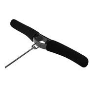 Corte en mango para dispositivos de remo accesorios de equipos de fitness, mango de timón antideslizante | Protección de manija del dispositivo de remo, caso de uso cómodo en