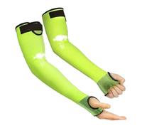 Corte mangas resistentes: cómoda manga protectora de brazo con orificio del pulgar | Mangas de protección de brazos transpirables | Protectores de armas de jardinería | Brazales contra la protección c