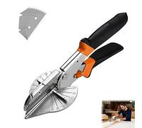 Corte Preciso con Escala de Grabado: Nuestras tijeras de inglete ángulo cuentan con una superficie de escala clara y precisa, que permite realizar cortes exactos. El control deslizante ajustable permi