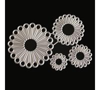 Corte Stirsche Schablone Scrapbooking Fotoalbum Karte Präge Basteln Tampons Scrapbooking Transparent Tampons Animaux Français Fleurs Mouton Silicon Clear Sceau Silicone