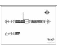Corteco 19032679 Tubo flexible de frenos