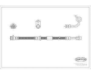 Corteco 19032894 Tubo flexible de frenos