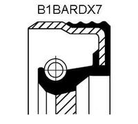 CORTECO Anillo impermeable para SEAT: Ronda, RITMO, Panda, Malaga, Marbella, Ibiza, Terra & MITSUBISHI: Space Gear, Lancer F (Ref: 12012068B)