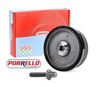 Corteco Pomo de Cigüeñal Polea Kit Completo Cromo Brillante 80001996
