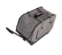 Cortero de Gato con Ruedas, Portador de Perros Aprobado por la Aerolínea Mal a Transpirable Mesh Plegable Bag Viaje para Perros con Ruedas Desmontables Carrier Gatos Rolling para Animales 17.5 Kg